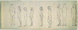 Neun Studien einer Figur Neun Studien einer Figur