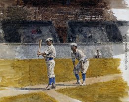 Übende Baseball-Spieler Übende Baseball-Spieler