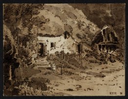 Ein Reethaus zwischen Bäumen Ein Reethaus zwischen Bäumen