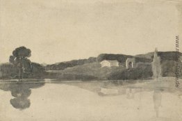 In Herrn Whitbread Park. Der Doric Tempel bei Southill, Bedfords In Herrn Whitbread Park. Der Doric Tempel bei Southill, Bedfords