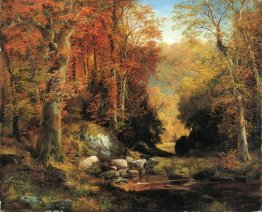 Cresheim Glen, Wissahickon, Herbst Cresheim Glen, Wissahickon, Herbst