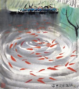 Anzeigen von Fisch an der Blume Harbour Anzeigen von Fisch an der Blume Harbour