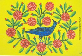 Magpie in Roses Magpie in Roses