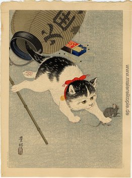 Cat Abfangen einer Maus Cat Abfangen einer Maus