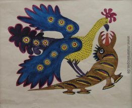 Peacock und Krokodil Peacock und Krokodil