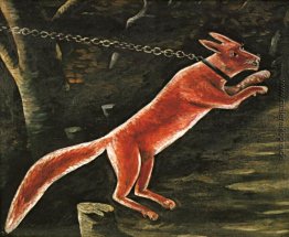 Fox an der Kette Fox an der Kette