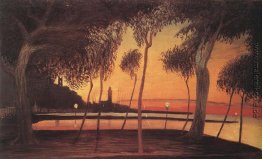 Sonnenuntergang über der Bucht von Neapel Sonnenuntergang über der Bucht von Neapel