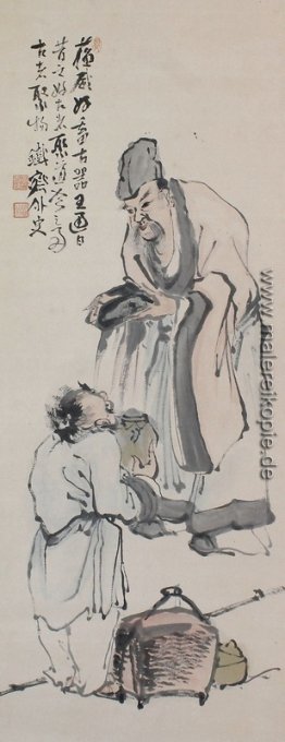 Gelehrter und Abbildung Gelehrter und Abbildung