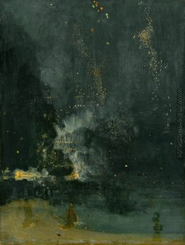 Nocturne in Schwarz und Gold, der Fallende Raketen Nocturne in Schwarz und Gold, der Fallende Raketen