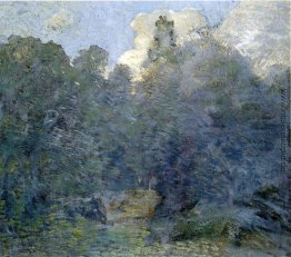 Landschaft mit Steinwand, Windham Landschaft mit Steinwand, Windham