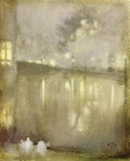 Nocturne Grau und Gold - Canal Nocturne Grau und Gold - Canal