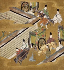 Illustration des Genji Monogatari (Die Duft Prince) Illustration des Genji Monogatari (Die Duft Prince)
