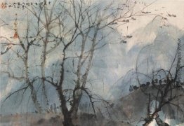 Crows in einer Weide Crows in einer Weide