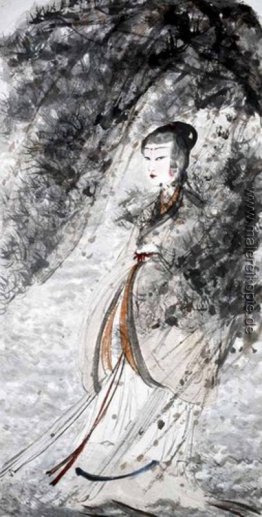 Göttin Querung des Xiang-Fluss Göttin Querung des Xiang-Fluss