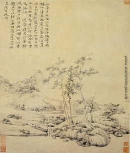 Das Distant kalten Fluss Pine Das Distant kalten Fluss Pine