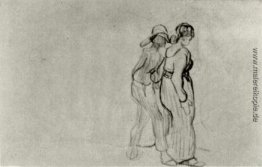 Paar zu Fuß Paar zu Fuß