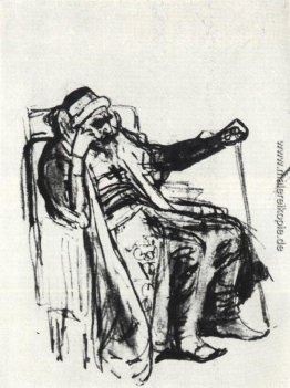 Grobe Skizze des Bildes von Iwan dem Schrecklichen Grobe Skizze des Bildes von Iwan dem Schrecklichen