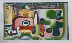 Nature morte Le bûcheron