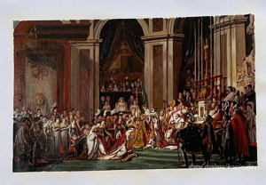 Die Weihe des Kaisers Napoleon und die Krönung der Kaiserin Jose