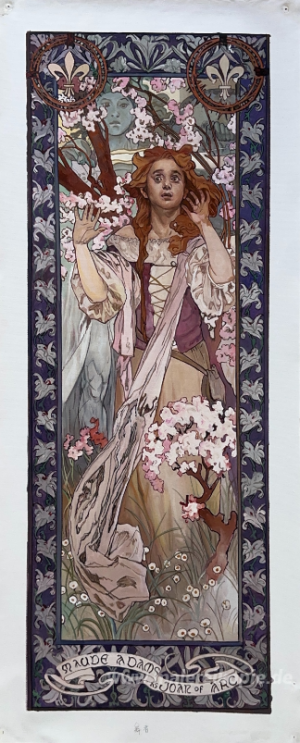 Maude Adams als Jeanne d'Arc