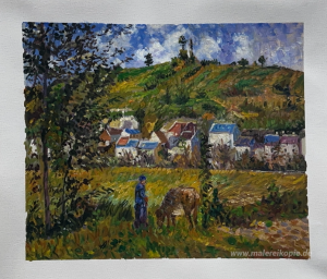 Chaponval Landschaft