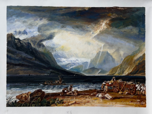 Der See von Thun, Schweiz