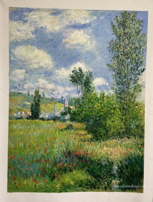 Lane in der Mohnblumen-Felder, Ile Saint-Martin