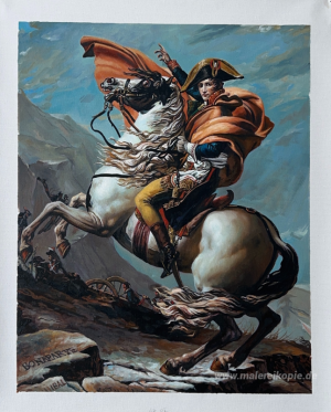 Napoleon, der die Alpen am St. Bernhard-Pass, 20. Mai 1800