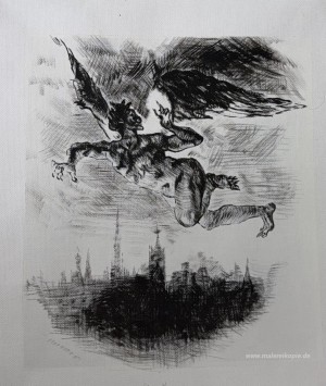 Mephistopheles über Wittenberg (aus Goethes Faust)