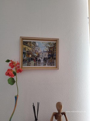 Ort, von einem Hügel Montmartre