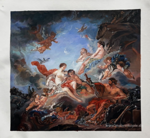 Vulcan Presenting Arms auf Aeneas Venus für