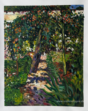 Ein Baum im Garten