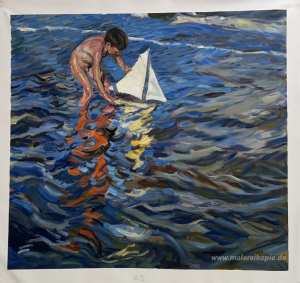 Der Junge Yachtsman