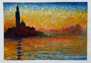 San Giorgio Maggiore in der Abenddämmerung