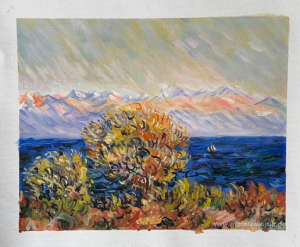 Am Cap d'Antibes, Mistral Wind