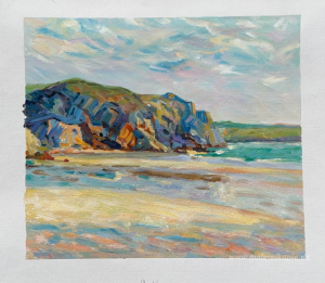 Der Strand von Morgat, Finistere