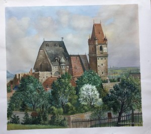 Perchtoldsdorg Schloss und Kirche