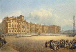 Blick auf den Winterpalast von der Admiralität Blick auf den Winterpalast von der Admiralität