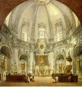 Interior of Trinitarierkirche in Vilnius, Litauen Interior of Trinitarierkirche in Vilnius, Litauen
