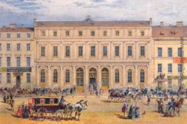 Mit Blick auf das Passazh Kaufhaus im Jahre 1848 Mit Blick auf das Passazh Kaufhaus im Jahre 1848