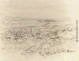 Vogelperspektive von Saint-Remy Vogelperspektive von Saint-Remy