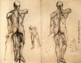 L'Ecorché und Borghese Gladiator L'Ecorché und Borghese Gladiator