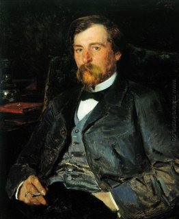 Porträt des Künstlers Illarion Mikhailovich Pryanishikov Porträt des Künstlers Illarion Mikhailovich Pryanishikov