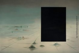 Untitled, (Überschwemmung, schwarzes Dreieck), von Green Zone Untitled, (Überschwemmung, schwarzes Dreieck), von Green Zone