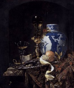 Still-Leben mit einem späten Ming-Ingwer-Glas Still-Leben mit einem späten Ming-Ingwer-Glas