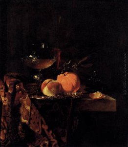 Stillleben mit Glas Goblet und Obst Stillleben mit Glas Goblet und Obst