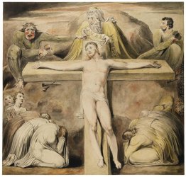 Christus ans Kreuz genagelt der dritten Stunde Christus ans Kreuz genagelt der dritten Stunde
