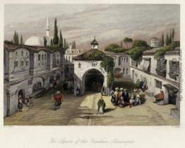 Der Platz des Brunnens, Adrianopel (nach Leitch) Der Platz des Brunnens, Adrianopel (nach Leitch)