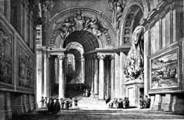 Giovanni Lorenzo Berninis Scala Regia im Apostolischen Palast, V Giovanni Lorenzo Berninis Scala Regia im Apostolischen Palast, V
