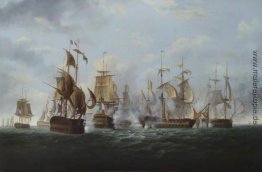 HMS Alexander "von Captain Bligh Rodney Beherrschte, kurz vor de HMS Alexander "von Captain Bligh Rodney Beherrschte, kurz vor de